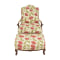 shop Clayton Marcus Floral Chair with Ottoman Clayton Marcus