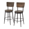 shop Raymour & Flanigan Isaac Swivel Bar Stools Raymour & Flanigan Chairs