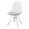 Modernica Case Study Wire Eiffel Chairs with Seat Pads / Chairs