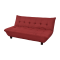 shop Red Tufted Futon Sofa Bed online