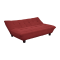 Red Tufted Futon Sofa Bed nyc