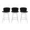 Knoll Knoll Bertoia Upholstered Bar Stools for sale