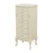 White Vintage Jewelry Armoire nj