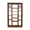 buy Room and Board Woodwind Walnut Double Open-Back Bookcase Room and Board