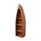 Hickory Hill Hickory Hill Canoe Bookcase brown
