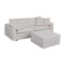 shop Restoration Hardware Cloud Sofa with Ottoman  Restoration Hardware Classic Sofas