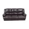 Ashley Furniture Ashley Furniture Black Leather Reclining Couch nj