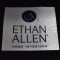 Ethan Allen Ethan Allen Bennett Roll Arm Chair and Ottoman Accent Chairs