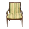 buy  Federal-Style Scroll Arm Accent Chair online