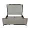 shop Bernhardt Criteria Metal Upholstered Panel King Bed  Bernhardt Bed Frames