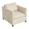 shop Crate & Barrel Dryden Lounge Chair with Ottoman  Crate & Barrel Accent Chairs