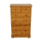 shop  Tall Seven Drawer Wooden Dresser online