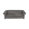 buy Pottery Barn Grand Chesterfield Grey Tufted Two-Cushion Sofa Pottery Barn Classic Sofas