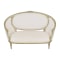  White Victorian Settee Sofas