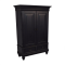 shop Ethan Allen Matte Black Armoire Ethan Allen Wardrobes & Armoires