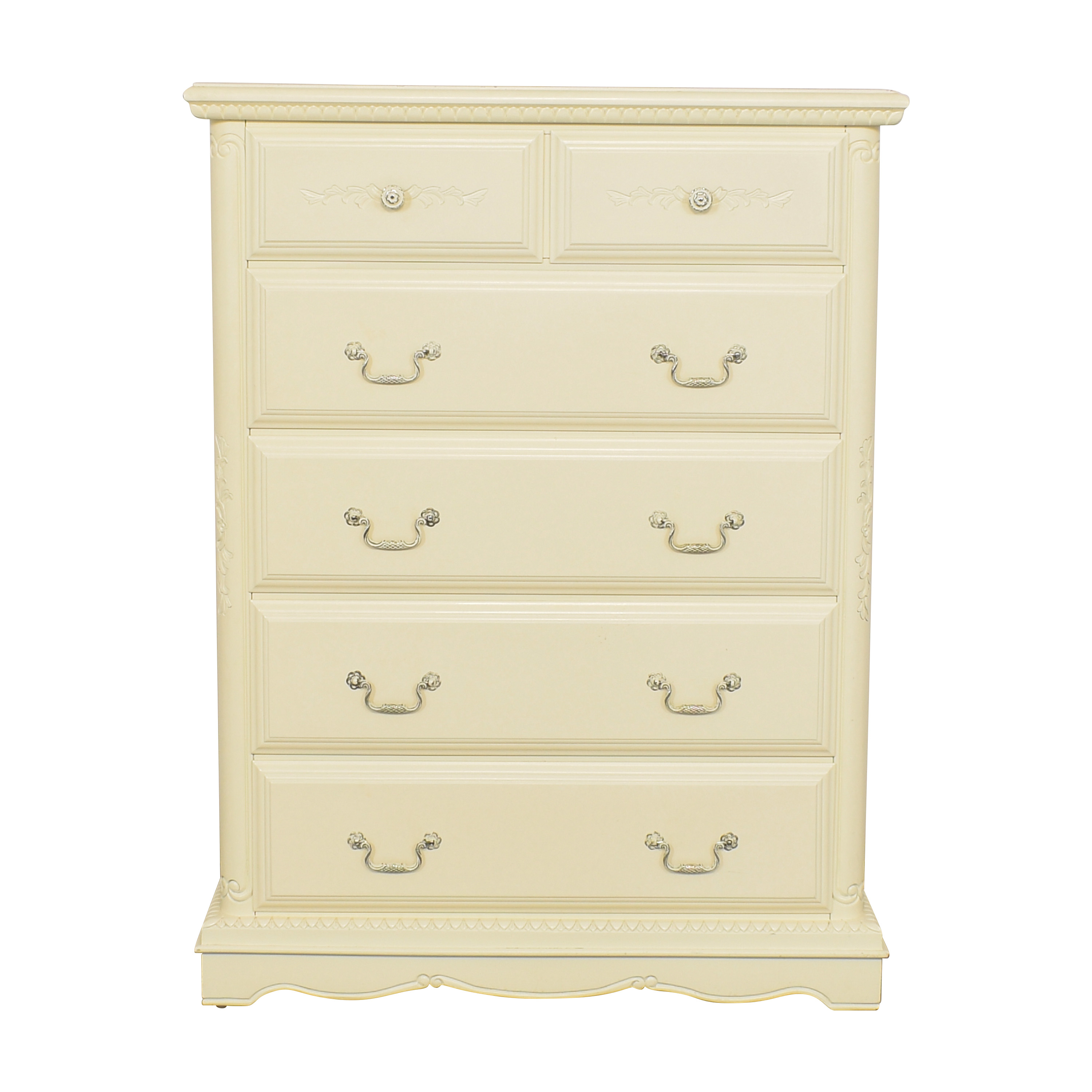 Savannah Ivory Gentlemen's Chest, Bedroom - Chests