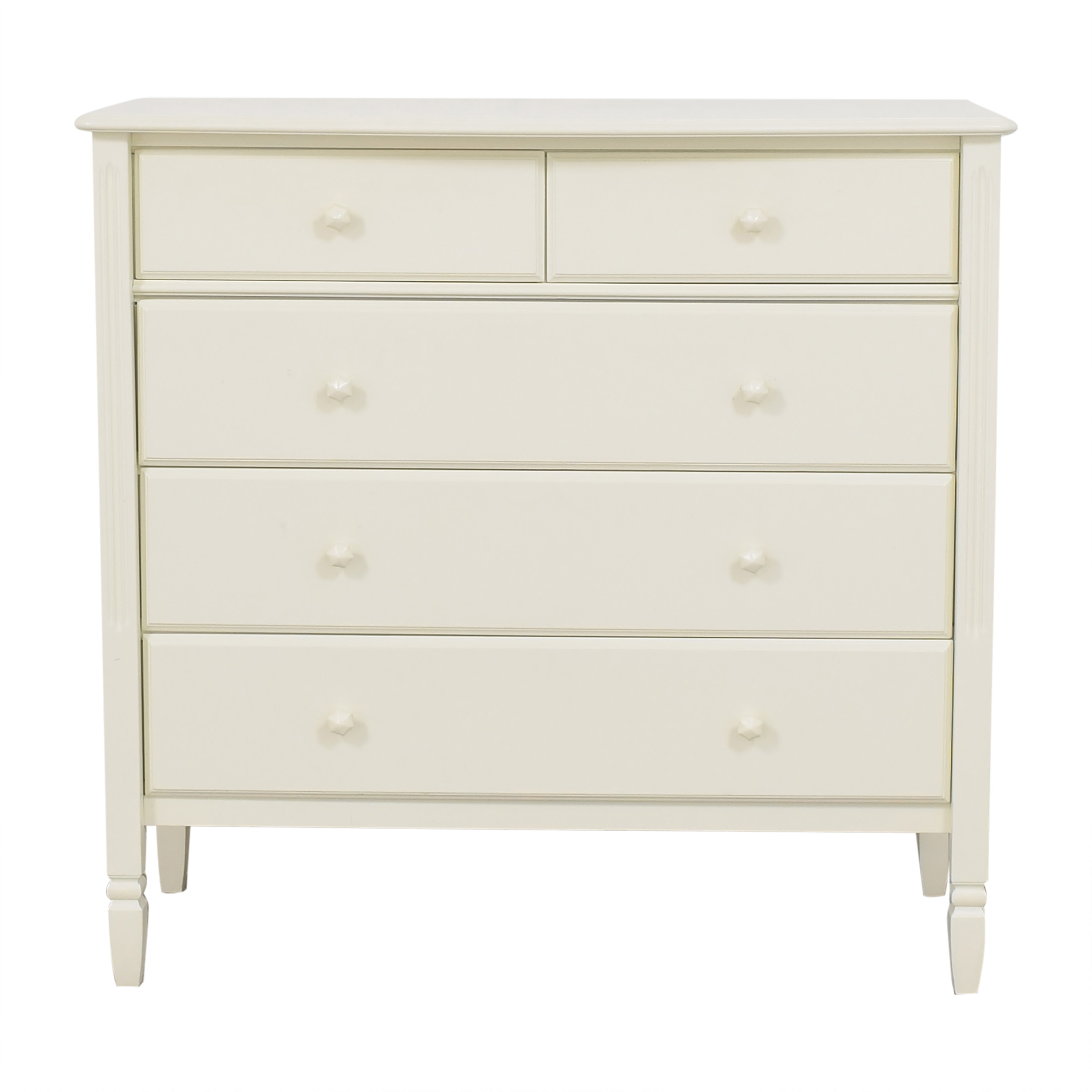 Pottery Barn Kids White Madeline Armoire Dresser Girl Baby Nursery