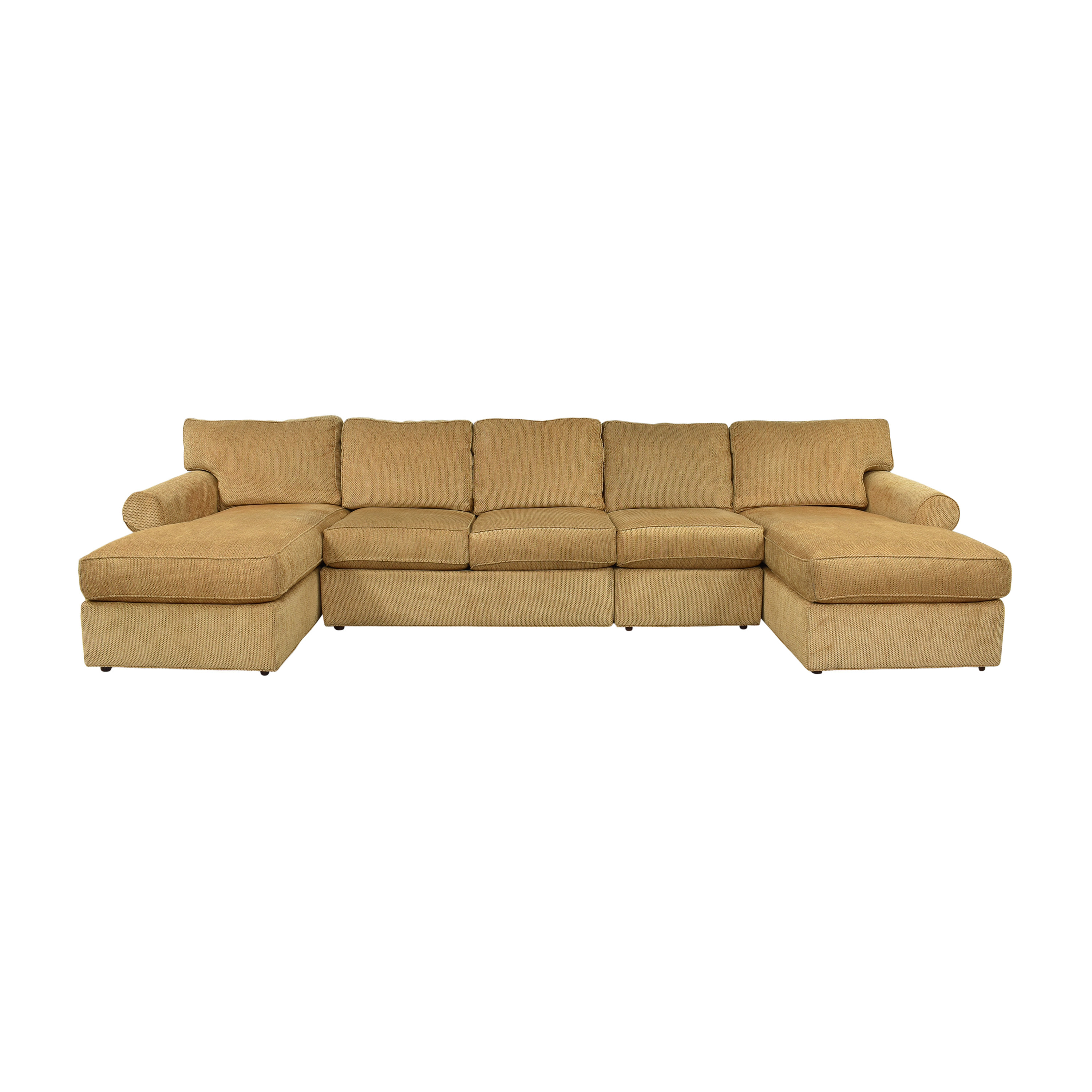 Ethan Allen Roll Arm Four Piece