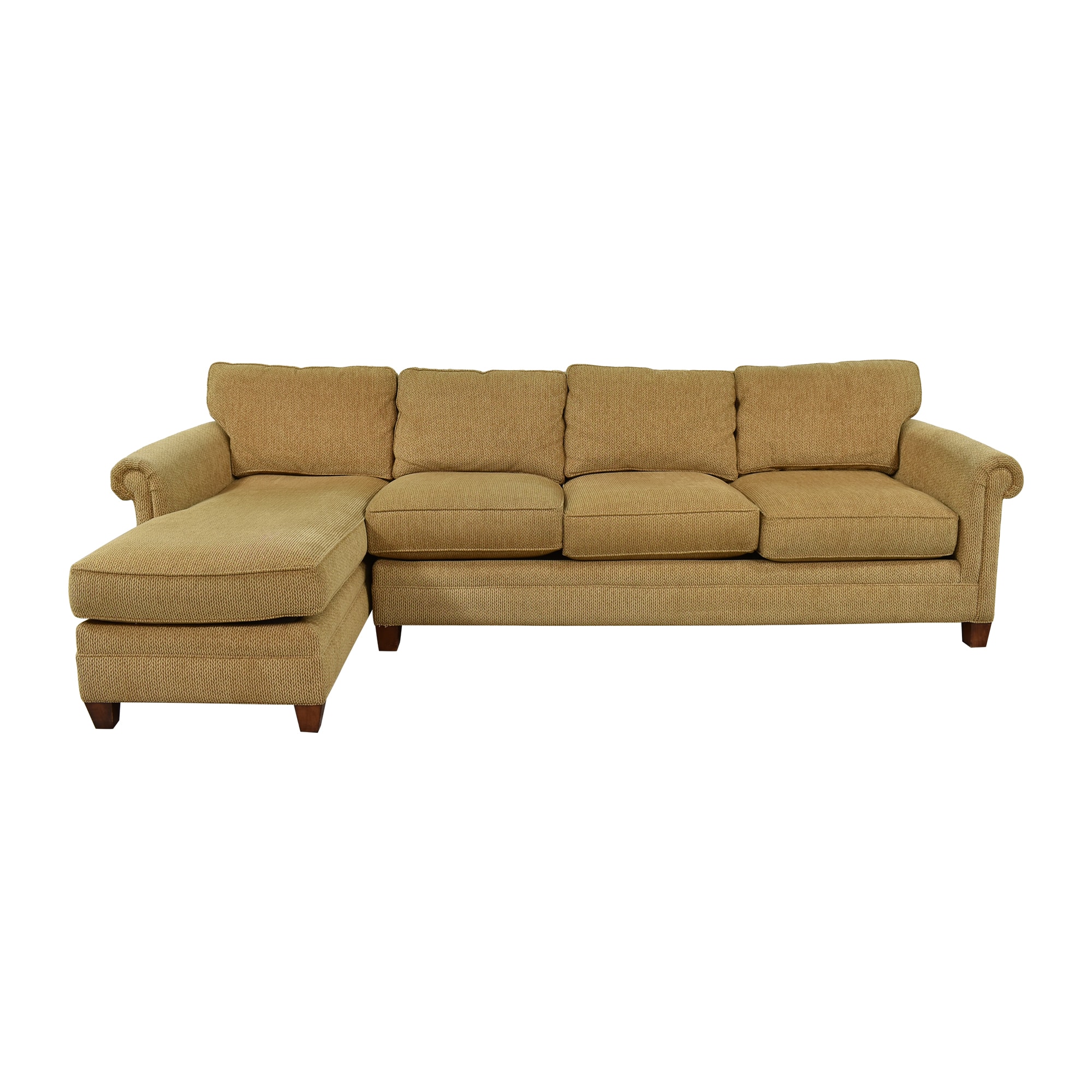 Thomasville Two Piece Sectional Sofa 86 Off Kaiyo   Thomasville Two Piece Sectional Sofa 