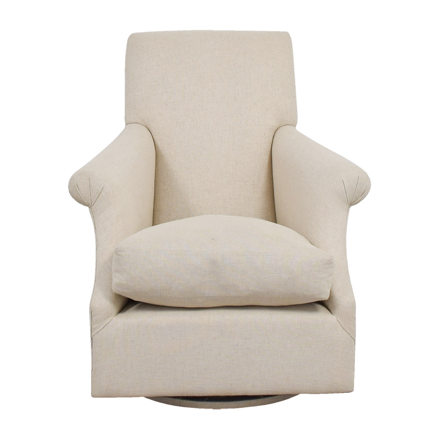 Ralph Desk Chair  Upholstered Swivel Chair - Andrew Martin