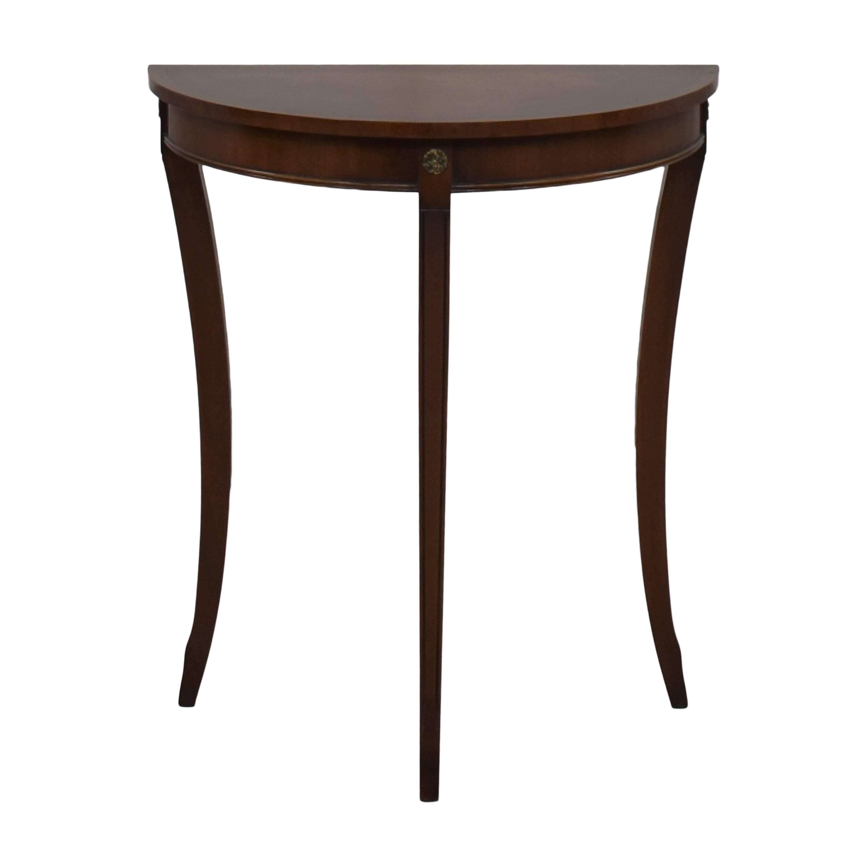 Italian Half Round Accent Table 