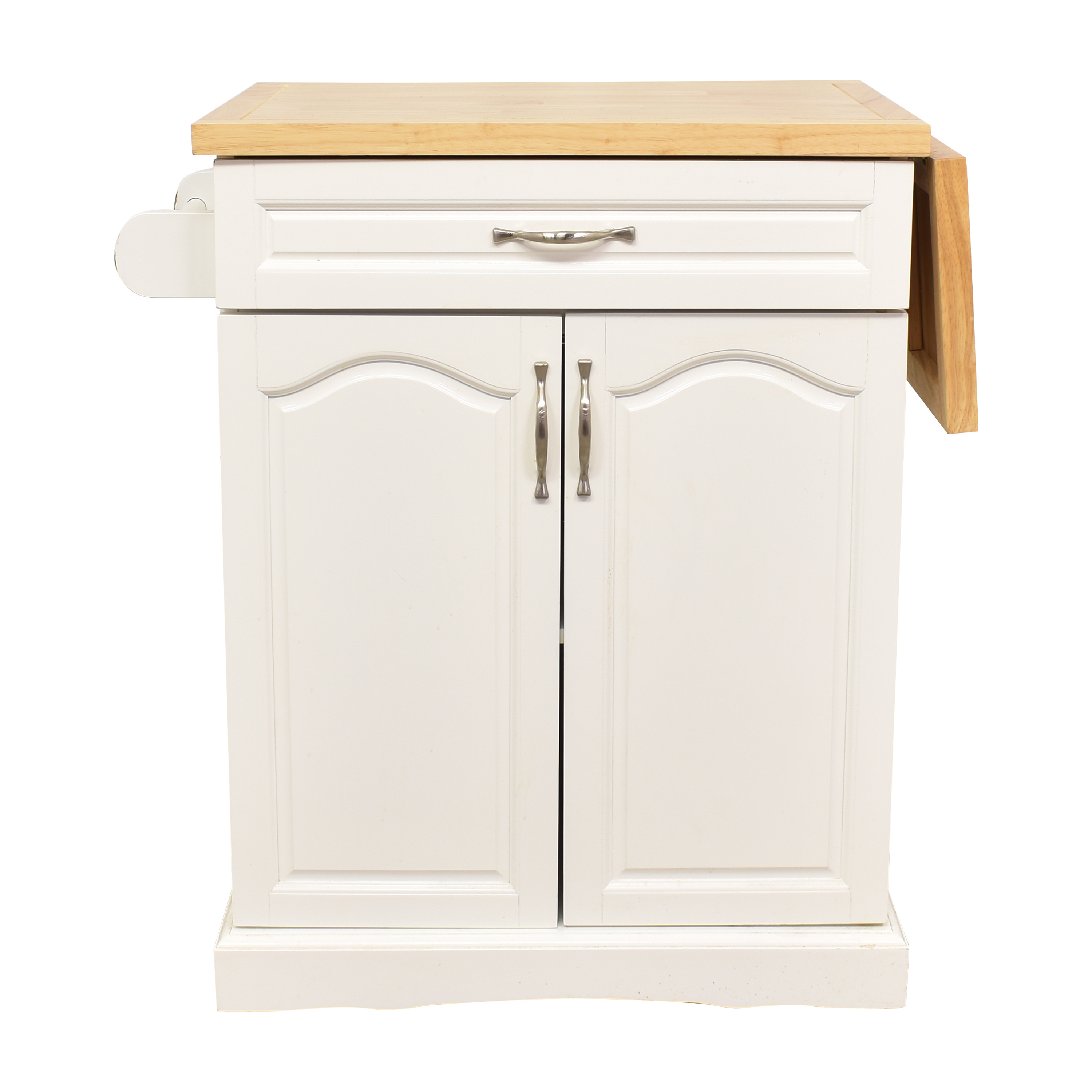 Traditional Drop Leaf Kitchen Island 