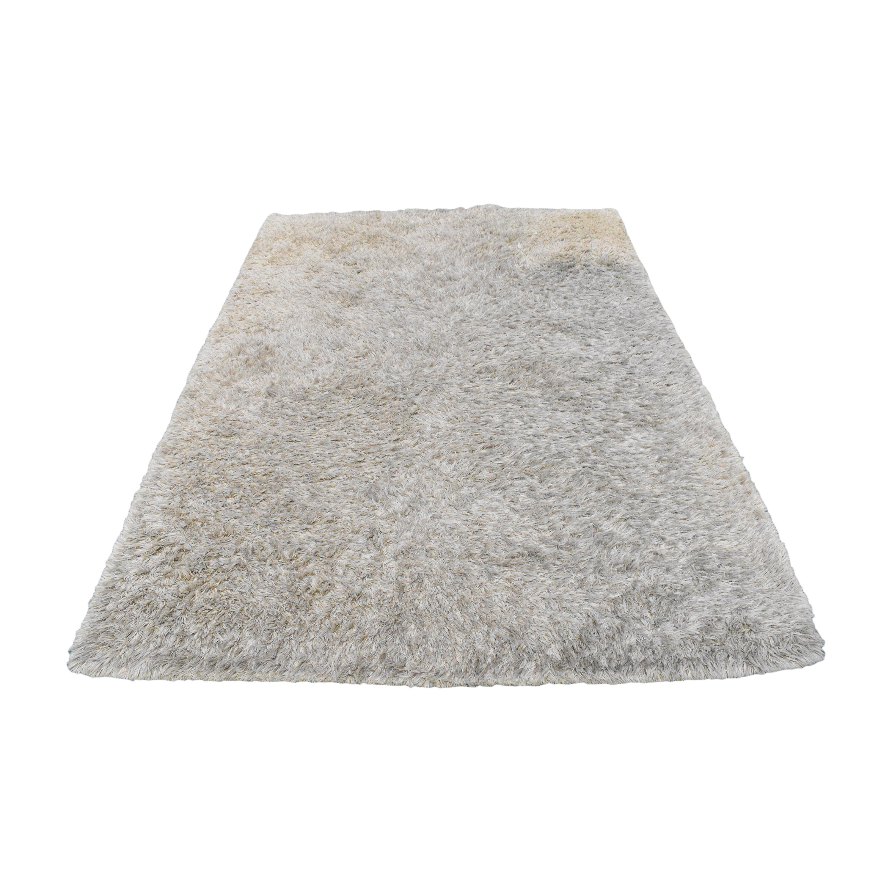 Crate & Barrel Shag Area Rug | 86% Off | Kaiyo