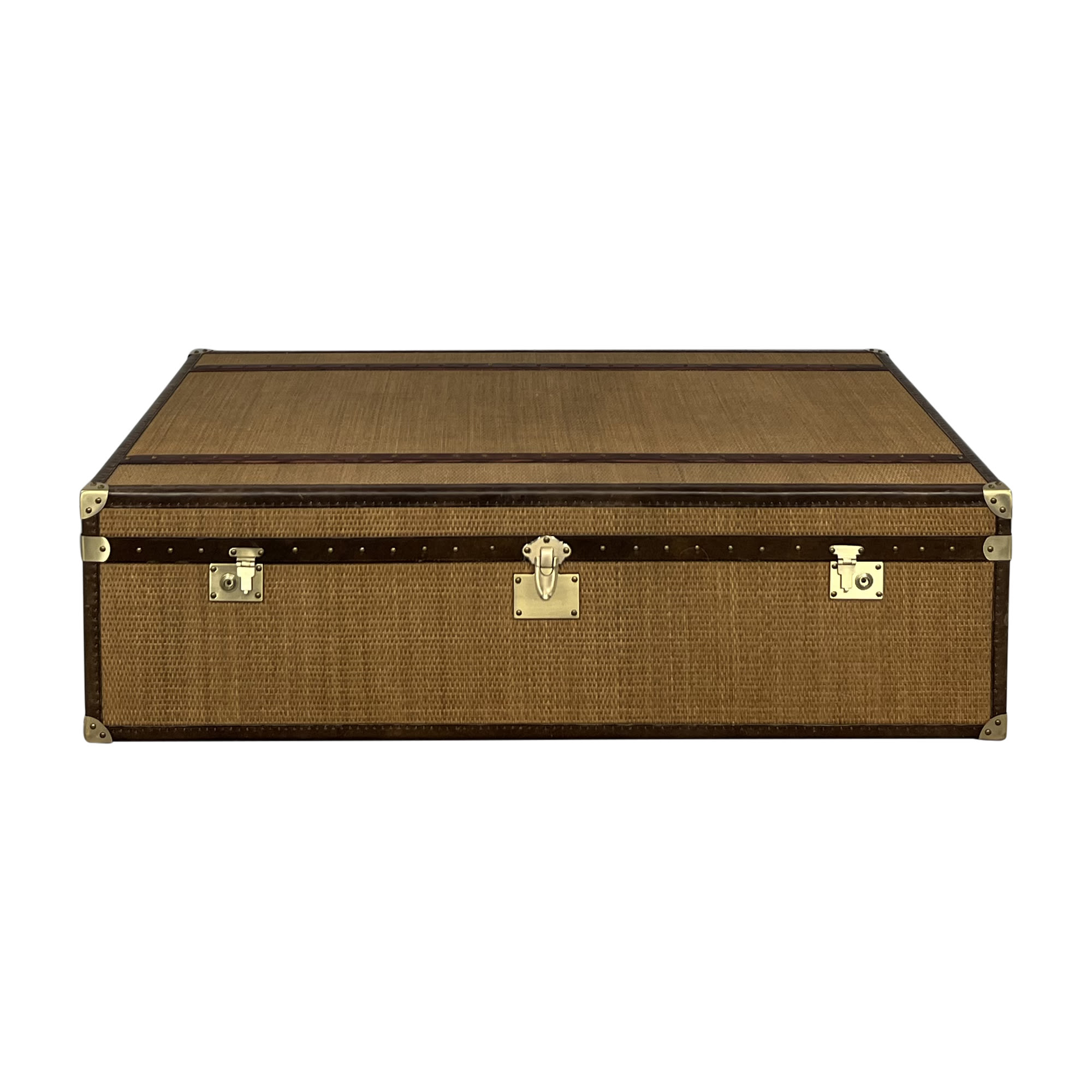 Restoration Hardware Mayfair Steamer Trunk Coffee Table