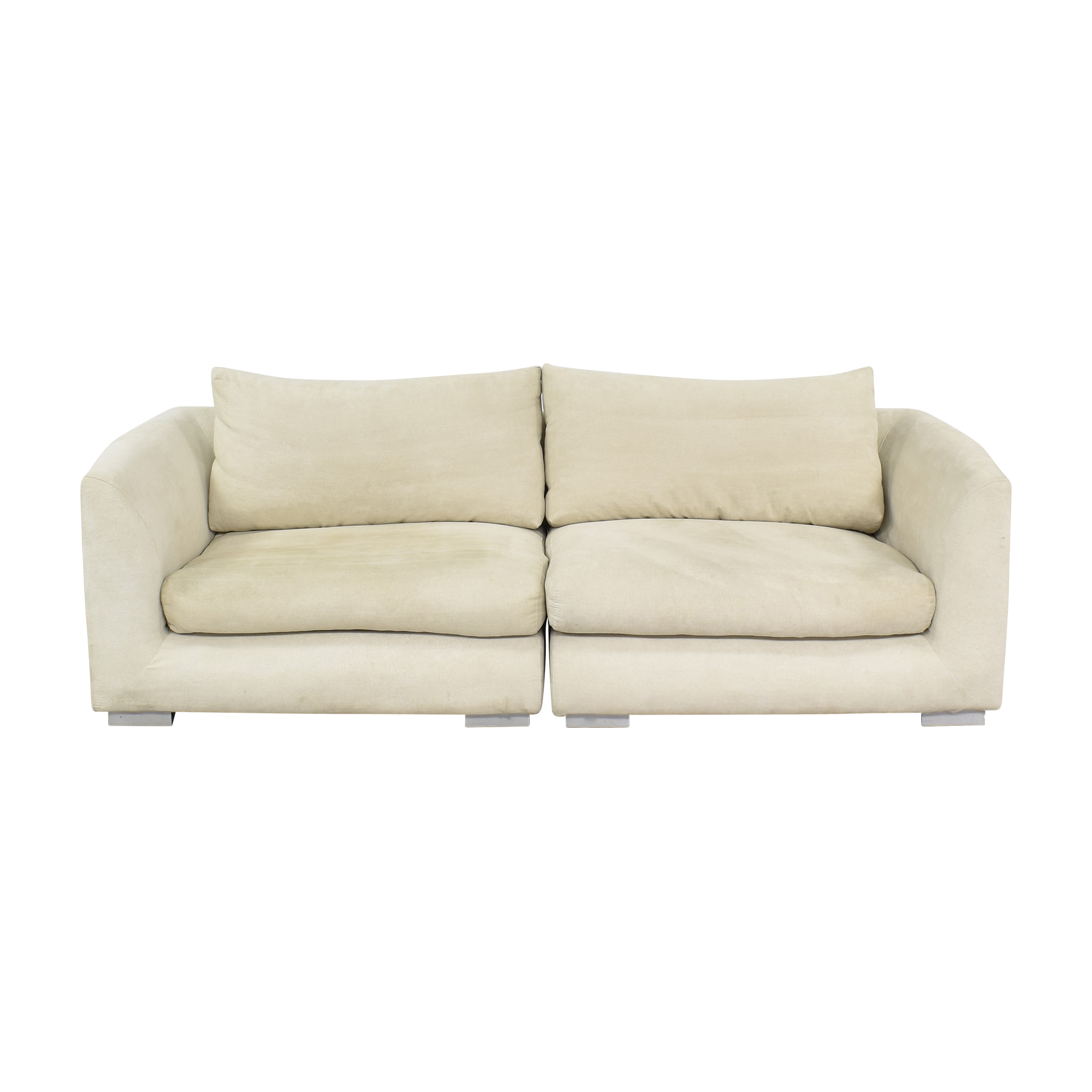 Feathers Sofa 3 Seater / Beige