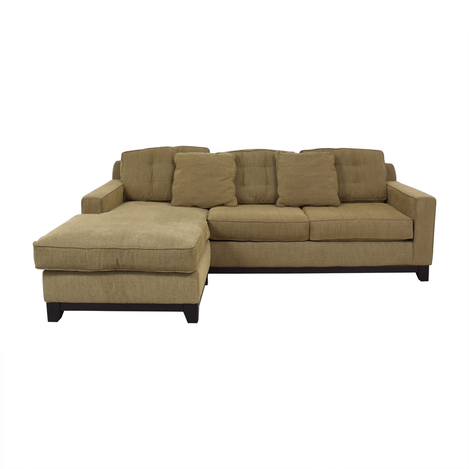 Jonathan Lewis Brown Sectional Sofa