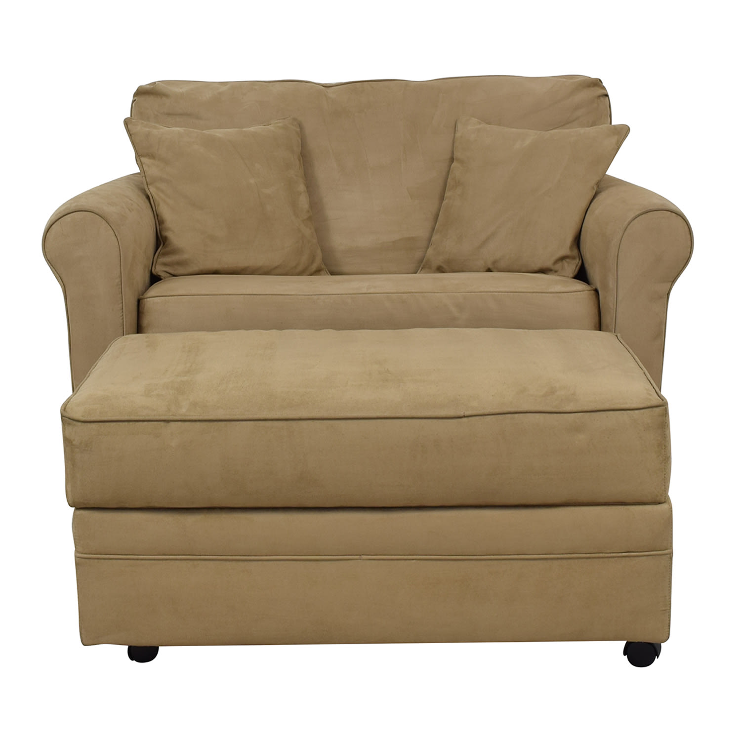 Lane Furniture Sleeper Chair & Ottoman, 87% Off