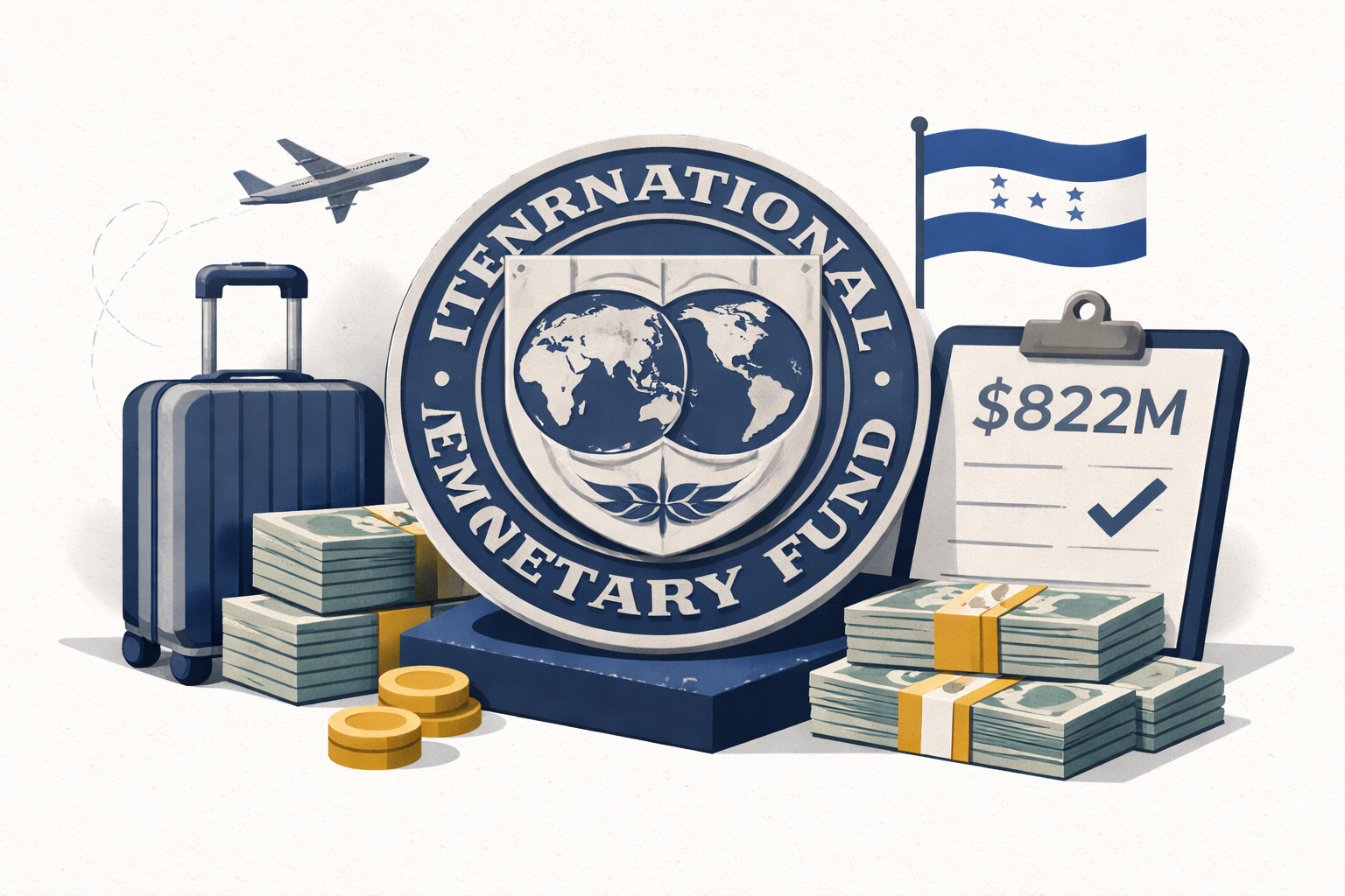 FMI llega a Honduras a revisar acuerdo de $822M