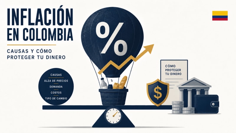 Inflación en Colombia: causas y cómo proteger tu dinero
