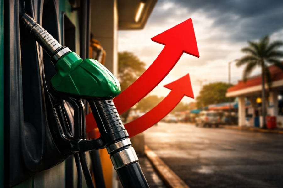Honduras absorbe 50% del alza de combustibles: qué pagás