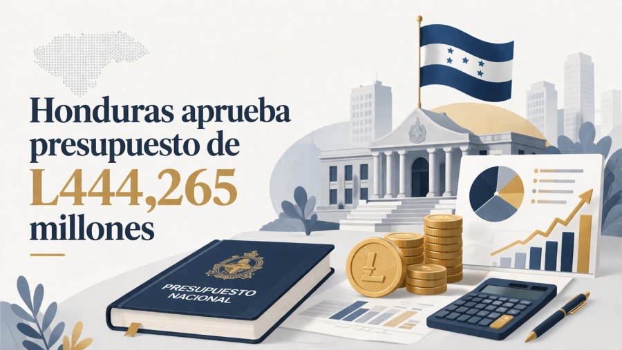 Honduras aprueba presupuesto de L444,265 millones