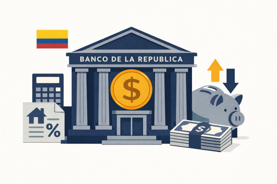 Tasa de interés Banrep: cómo afecta tu crédito y ahorro