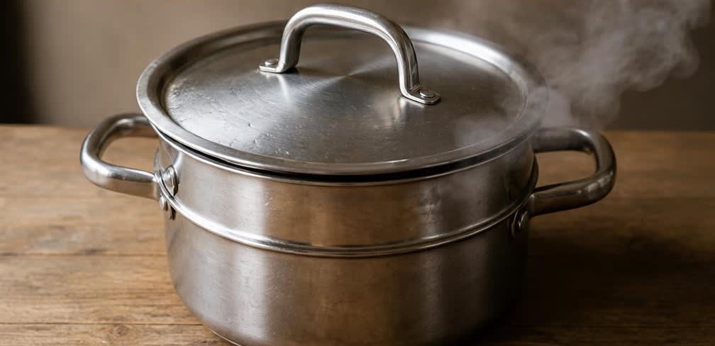 Warm gedämpfte Kichererbsen mit Zitronen-Knoblauch-Olivenöl – Zubereitung Schritt für Schritt – Kichererbsen dämpfen