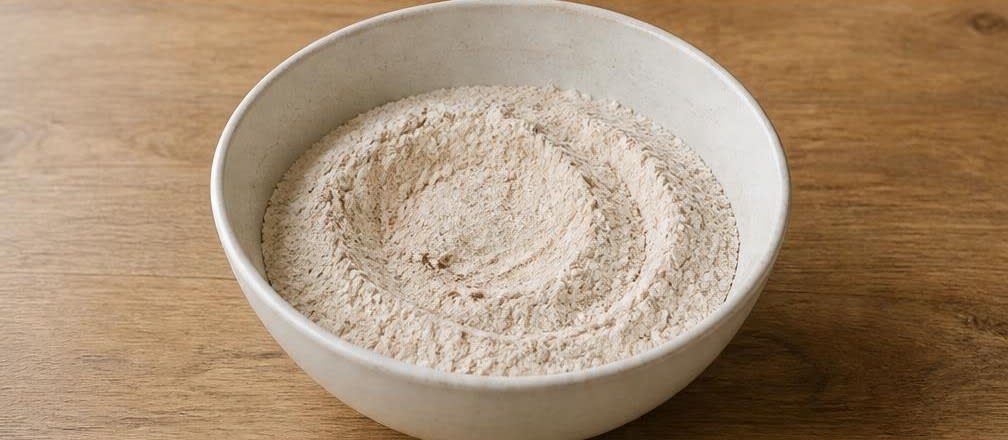 Saftiges Bananenbrot aus ungebleichtem Weizenmehl – Zubereitung Schritt für Schritt – Mehl-Gewürz-Mischung