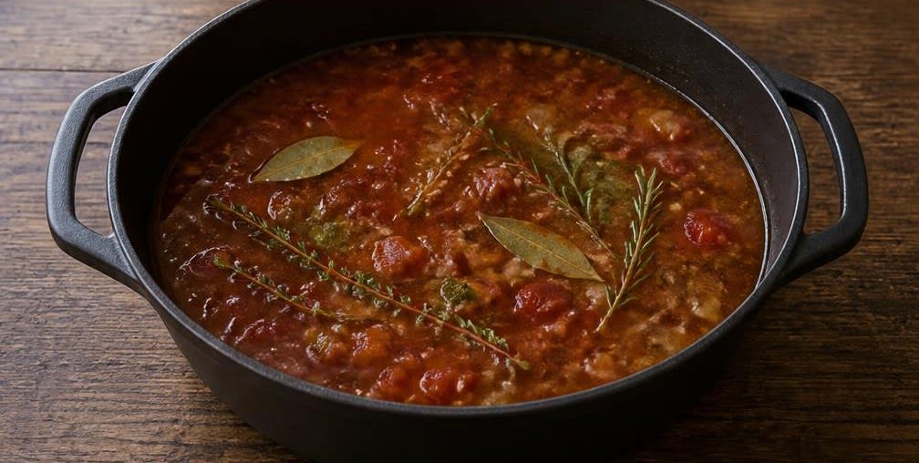 Ossobuco scharf angebraten und sanft geschmort – Zubereitung Schritt für Schritt – Sud ansetzen
