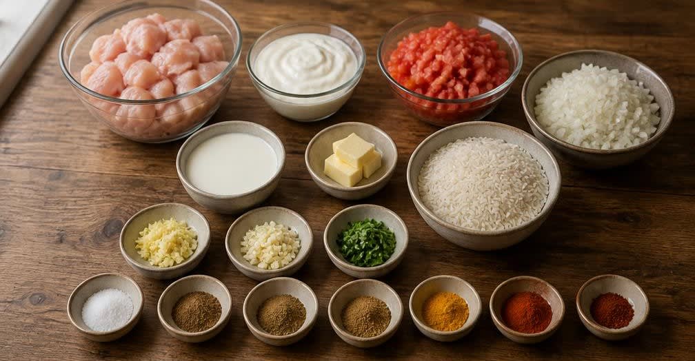Chicken Tikka Masala aus unbehandeltem Hähnchen – Zutaten