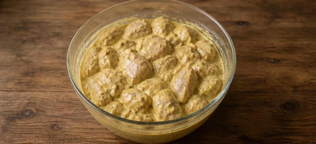 Chicken Tikka Masala aus unbehandeltem Hähnchen – Zubereitung Schritt für Schritt – Marinade herstellen