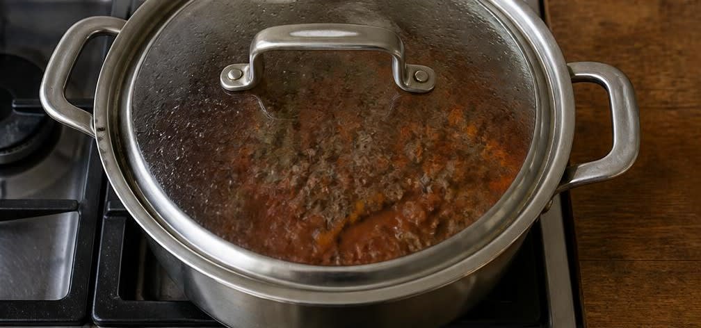Lasagne mit Béchamel aus nicht homogenisierter Milch – Zubereitung Schritt für Schritt – Ragù herstellen