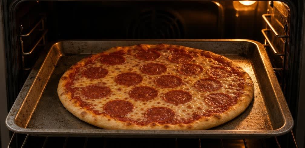 Pizza Diavola mit frisch geriebenem Mozzarella – Zubereitung Schritt für Schritt – Im Ofen backen