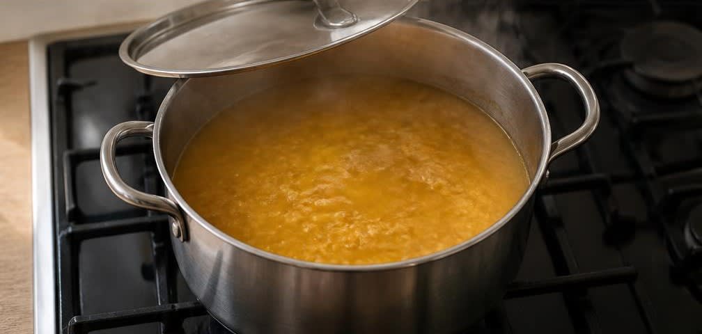 Dal Tadka aus eingeweichten Linsen – Zubereitung Schritt für Schritt – Linsen kochen