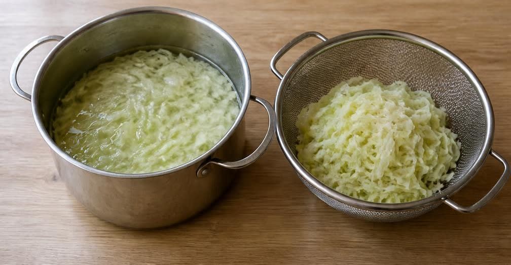 Okonomiyaki mit gegartem Kohl – Zubereitung Schritt für Schritt – Kohl vorbereiten