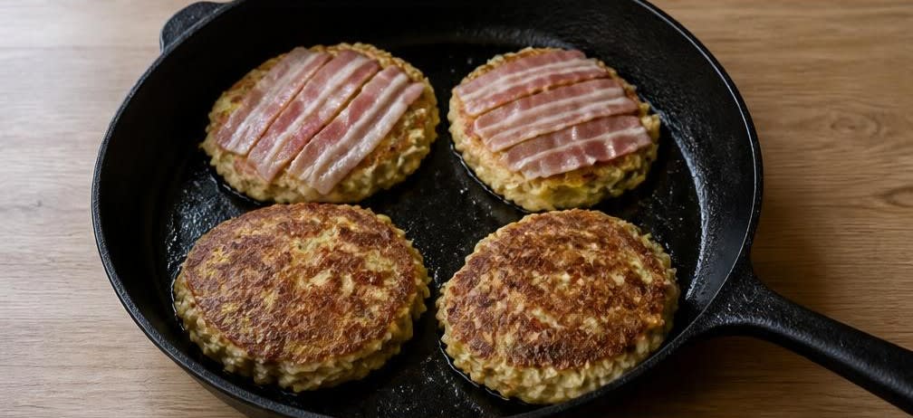 Okonomiyaki mit gegartem Kohl – Zubereitung Schritt für Schritt – Okonomiyaki braten