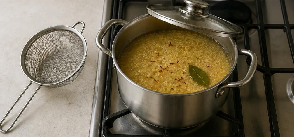 Spanische Putenbrust mit geröstetem Kürbis und Safran-Quinoa – Zubereitung Schritt für Schritt – Quinoa kochen