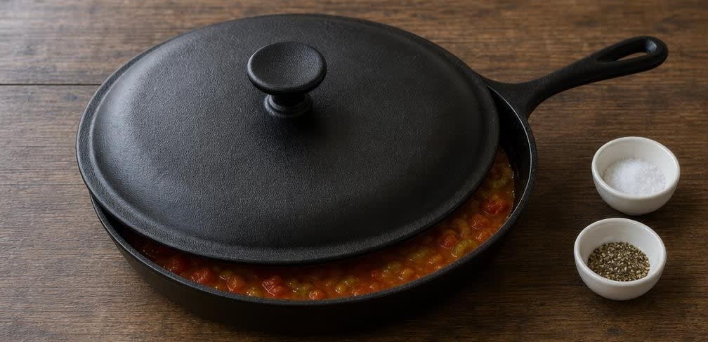 Sautierte Hähnchenbrust in Tomaten-Sellerie-Sud – Zubereitung Schritt für Schritt – Hähnchen im Sud gar ziehen lassen