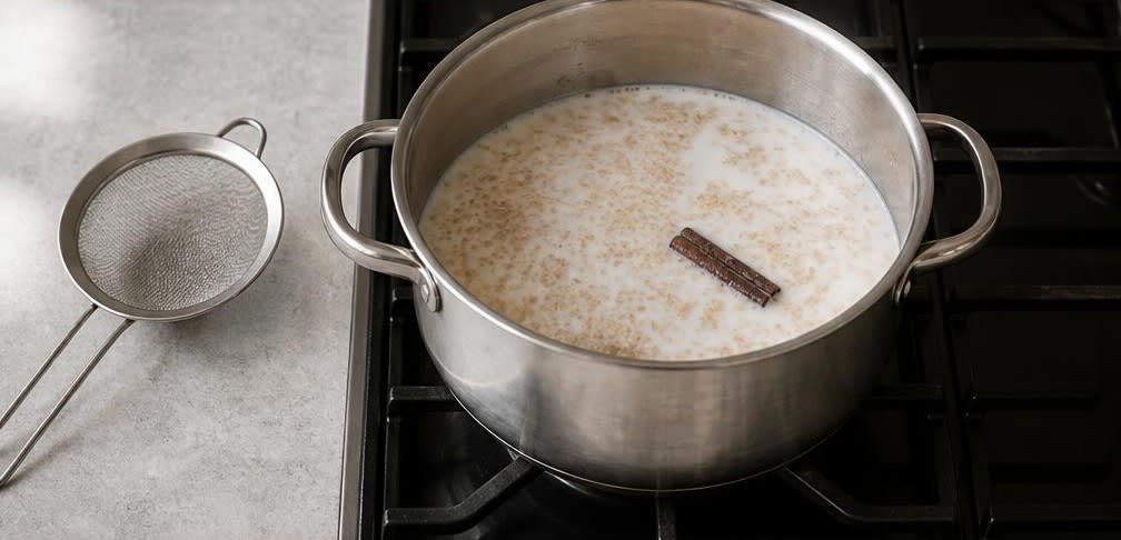 Süßer Amaranth-Pudding mit Kirschen – Zubereitung Schritt für Schritt – Amaranth-Pudding kochen