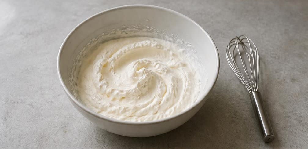 Creme de Papaya (Brasilianische Papaya-Creme mit Schlagsahne) – Zubereitung Schritt für Schritt – Sahne aufschlagen